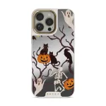 Trick or Treat - iPhone 16 Pro Max Case, Elite Mirror Light (MagSafe) / Gold