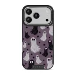 Spooky - iPhone 17 Pro Case, Elite Dark (MagSafe) / Silver