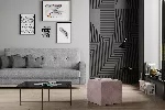 Pouf Nolla, roosa, kangas Mat Velvet 63