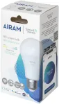 Airam SmartHome -vaciolamp, E27, opaal, 806 lm, kombineeritav valge, WiFi