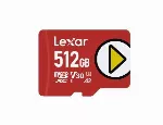 Lexar PLAY | 512 GB | microSDXC | Flash memory class 30