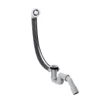 Hansgrohe Flexaplus &ndash; &uuml;lemise komplekti paigalduskorpus koos v&auml;ljavoolu- ja &uuml;levoolukomplektiga standardvannidele 58140180