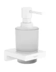 Hansgrohe AddStoris &ndash; losjooni doseerija koos alusega, mattklaas/mattvalge 41745700