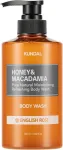 KUNDAL - Shower gel Honey & Macadamia English Rose (Body Wash) 500 ml
