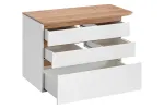 90 cm pikkune valamu all olev kapp 3 sahtliga &bdquo;PLATINUM 820 FSC&ldquo;
