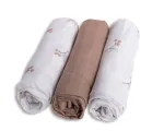 Diaper - SET - TB0510/02 - BAMBOO - dwo-layer - size 70x70 cm - BERRIES