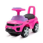 Ride-on car- 57174 - SUV prime - LEATHER seat - RUBBER wheel - PINK ****