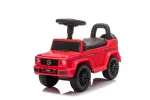 Ride-on car - 652 - rubber wheels  - MERCEDES BENZ G350D - RED