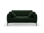 Velvet Sofa, "Lazio", 2 Seats, 161x102x86 Made in Europe