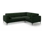 Right Velvet Sofa, "Lazio", 4 Seats, 282x194x86 Made in Europe