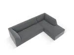 Leather Imitation Modular Right Corner Sofa, "Siena", 4 Seats, 273x180x69 Made in Europe