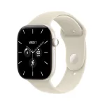 Nutikell Apple Watch Series 12 GPS + Cellular 46mm Pearl White Ceramic Case with Sand Sport Band - M/L MJH24ET/A