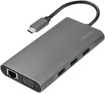 UA0383 USB-C 10-in-1, h&otilde;bedane