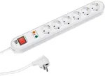 SMART 6way 1.5m white