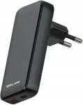 Laadija 1x USB-C + 1x USB 65 W, must