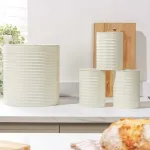 RH03270CEU7 Ribbed 4-Piece Countertop Set - Cre