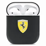 Track Leather AirPods cover black
