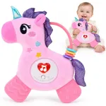 Interactive baby pendant UNICORN teether, 12 melodies ZA6349