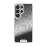 Wild Terrain - Minimalist Samsung Galaxy S25 Ultra Case, Elite Mirror Light (Magnetic) / Silver
