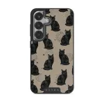 Salem - Samsung Galaxy S25 Case, Elite Dark (Magnetic) / Silver