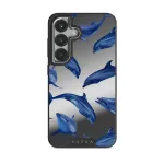 Ocean Cowboy - Samsung Galaxy S25 Plus Case, Elite Mirror Dark (Magnetic) / Silver