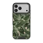 So Lush - Bannana Leaves iPhone 17 Pro Max Case, Elite Dark (MagSafe) / Silver