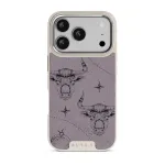 Taurus - iPhone 17 Pro Case, Elite Light (MagSafe) / Silver / Purple