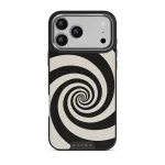 Rabbit Hole - iPhone 17 Pro Max Case, Elite Dark (MagSafe) / Silver