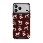 Rocking Around - iPhone 17 Pro Max Case, Elite Dark (MagSafe) / Silver