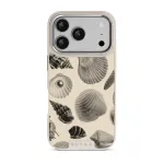 Shell Mosaic - iPhone 17 Pro Case, Elite Light (MagSafe) / Silver