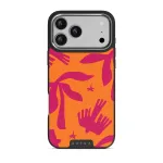 Siesta - iPhone 17 Pro Max Case, Elite Dark (MagSafe) / Silver