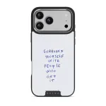 Get It - iPhone 17 Pro Max Case, Elite Dark (MagSafe) / Silver