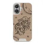 Virgo - iPhone 16 Case, Elite Light (MagSafe) / Silver / Beige