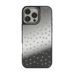 Wonderland - iPhone 16 Pro Case, Elite Mirror Dark (MagSafe) / Silver