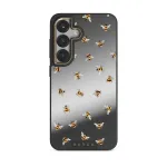 Honeycomb - Samsung Galaxy S25 Plus Case, Elite Mirror Dark (Magnetic) / Gold