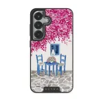 Milos - Samsung Galaxy S25 Plus Case, Elite Dark (Magnetic) / Silver