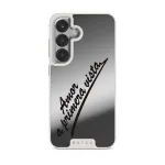 Amor - Samsung Galaxy S25 Plus Case, Elite Mirror Light (Magnetic) / Silver