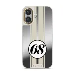 Classic Racing - iPhone 16 Case, Elite Mirror Light (MagSafe) / Gold