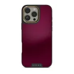 Dark Cherry - iPhone 16 Pro Max Case, Elite Dark (MagSafe) / Gold