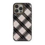 Plaid Please - iPhone 16 Pro Max Case, Elite Dark (MagSafe) / Gold