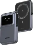 &bdquo;Ugreen Powerbank&ldquo; magnetlaadija 10 000 mAh &bdquo;Uno PB764&ldquo;, &bdquo;Qi2&ldquo; 15 W (hall) (45329)