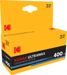 35 mm film &ndash; Kodak UltraMax 400, 24 kaadrit, 3 rulliga pakend