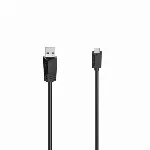 Cable Hama Micro-USB/USB-A, 480 Mbps, 1.50m