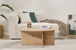 Diivanilaud, Hanah Home, Soleil, safiirtamm, 90 x 40 x 90