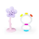 SET - Teether & Rattle  - 30070 - STARTING - PURPLE