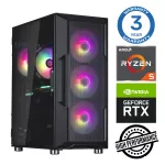 INTOP Ryzen 5 3600 32GB 1TB SSD M.2 NVME+2TB RTX3050 6GB no-OS