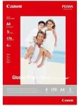 "CANON GP-501 l&auml;ikiv fotopaber A4, 5 lehte"