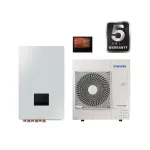 SAMSUNG &otilde;hk-vesi 9,0/8,7 kW SPLIT NORDIC soojuspump ilma mahutita, h&uuml;dromooduliga, WIFI