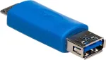 &bdquo;Akyga&ldquo; USB-adapter &bdquo;MicroUSB 3.0 &ndash; USB-A&ldquo;, sinine (AK-AD-25)