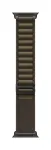 49mm Dark Olive Alpine Loop - Medium - Black Titanium Finish